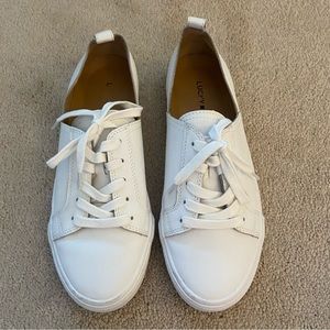 Lucky Brand White Dansbey Sneaker. Size 8.5